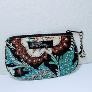 Vera Bradley quilted Keychain pouch/coin purse